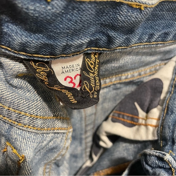 Lucky Brand Made in USA Distressed Jeans - Picture 2 of 12